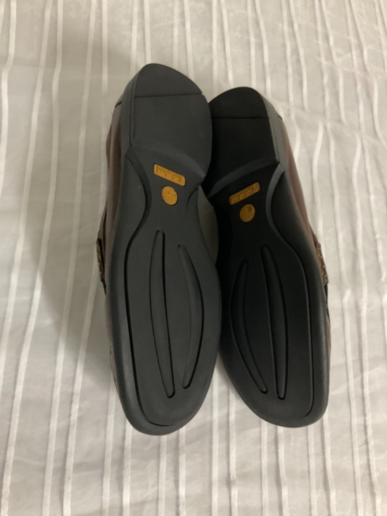 Timberland Men’s 11M Genuine Leather Penny Moc Loafers Black Brown Soft Comfort
